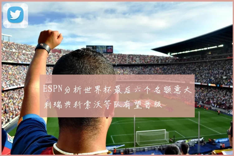 ESPN分析世界杯最后六个名额意大利瑞典科索沃等队有望晋级